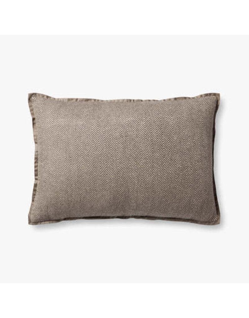 LOLOI 16" x 26" Dark Taupe - Jean Stoffer, PJS0018