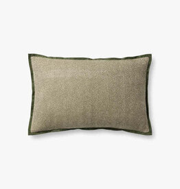 LOLOI 13" x 21" Olive - Jean Stoffer, PJS0018