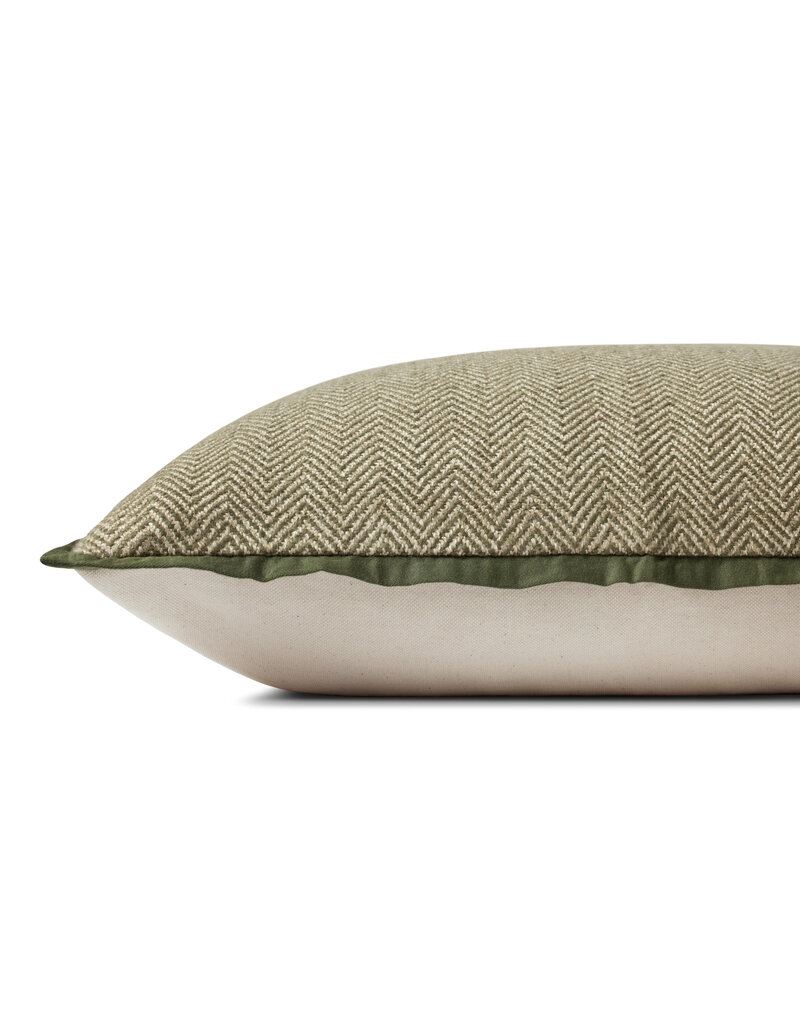 LOLOI 13" x 21" Olive - Jean Stoffer, PJS0018