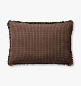 LOLOI 16" x 26" Chocolate/Latte - Chris Loves Julia, PCJ0012