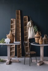 Wicker Covered Wine Bottle - 3 Handles