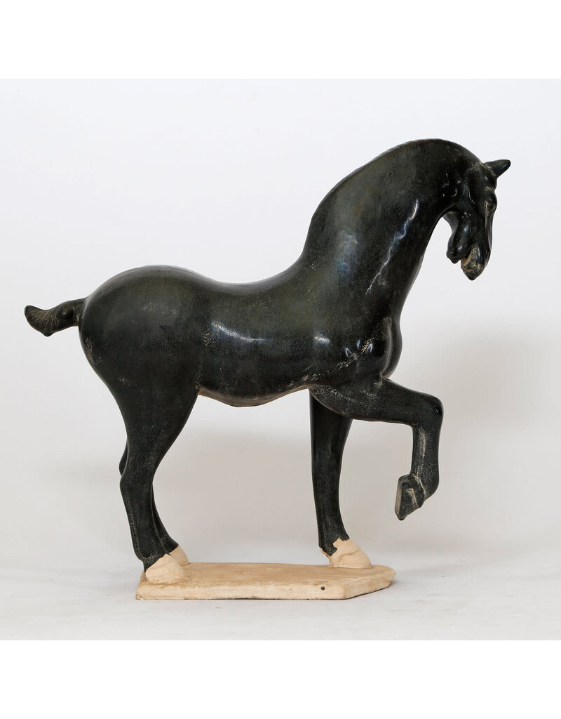 Lily's Living Inc 16" Hight Terra Cotta Tang Horse Hoof Up