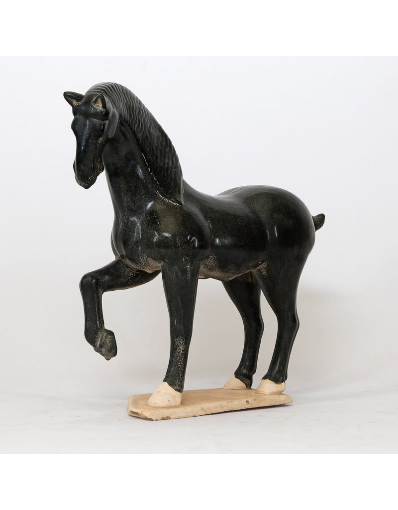 Lily's Living Inc 16" Hight Terra Cotta Tang Horse Hoof Up