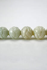 Lily's Living Inc 14" Natural Jade Beads Calligraphy Brush