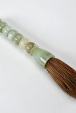 Lily's Living Inc 15" Natural Jade Beads Calligraphy Brush