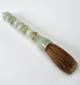 Lily's Living Inc 15" Natural Jade Beads Calligraphy Brush