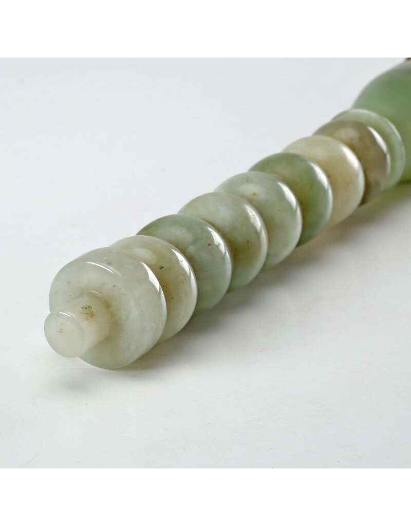 Lily's Living Inc 15" Natural Jade Beads Calligraphy Brush