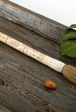 Lily's Living Inc 16" Bone Hand Carved Lucky Pattern Calligraphy Brush