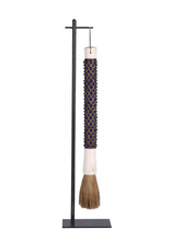 Lily's Living Inc Dark Blue Calligraphy Brush w/Iron Stand