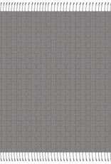 50" x 60" Checkered Solid Throw - Alloy