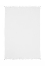 47" x 60" Cotton Gauze Throw - White