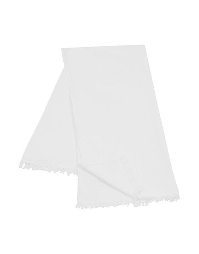47" x 60" Cotton Gauze Throw - White