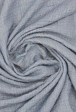 47" x 60" Cotton Gauze Throw - Moonlight Blue