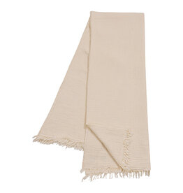 47" x 60" Cotton Gauze Throw - Natural