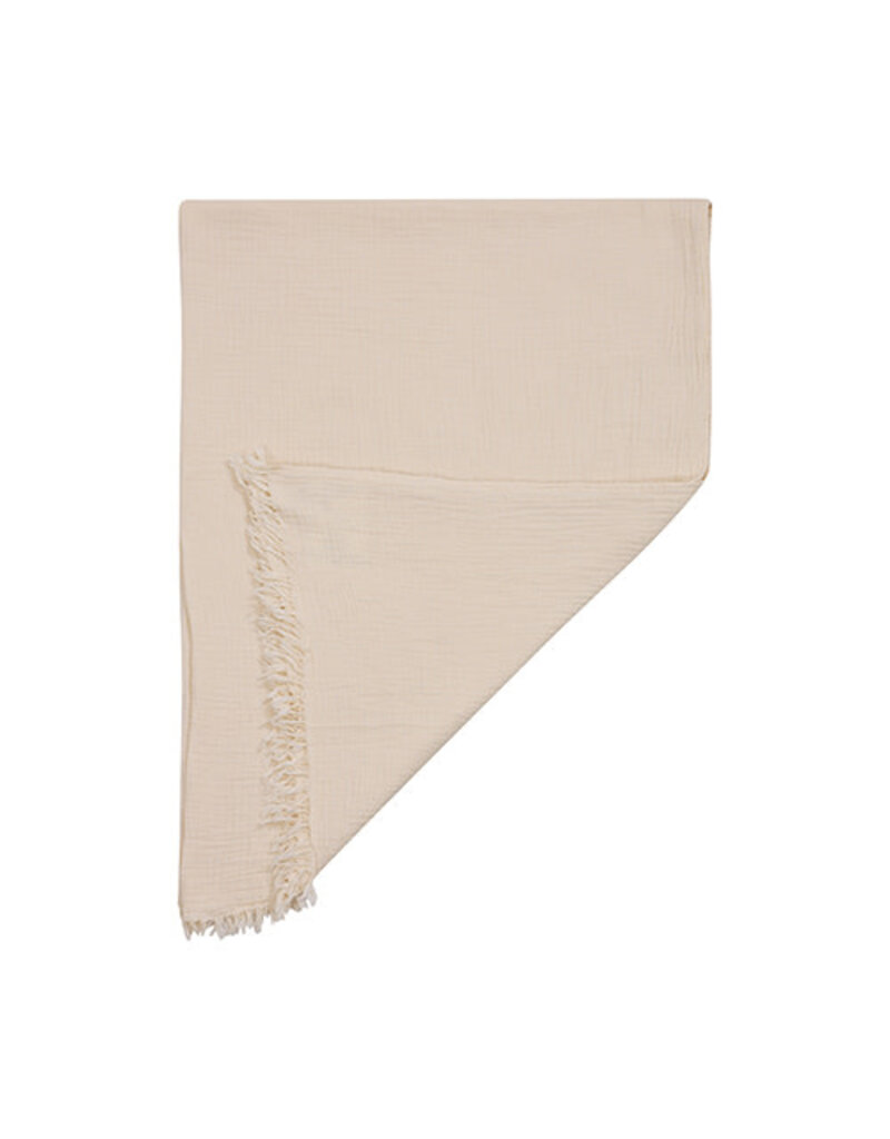 47" x 60" Cotton Gauze Throw - Natural