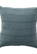 18" x 18" Turkish Cotton Bluish Grey Down Fill Pillow