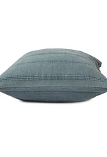 18" x 18" Turkish Cotton Bluish Grey Down Fill Pillow