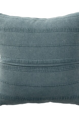 18" x 18" Turkish Cotton Bluish Grey Down Fill Pillow