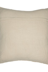 20" x 20" Boucle White Cap Grey Down Fill Pillow
