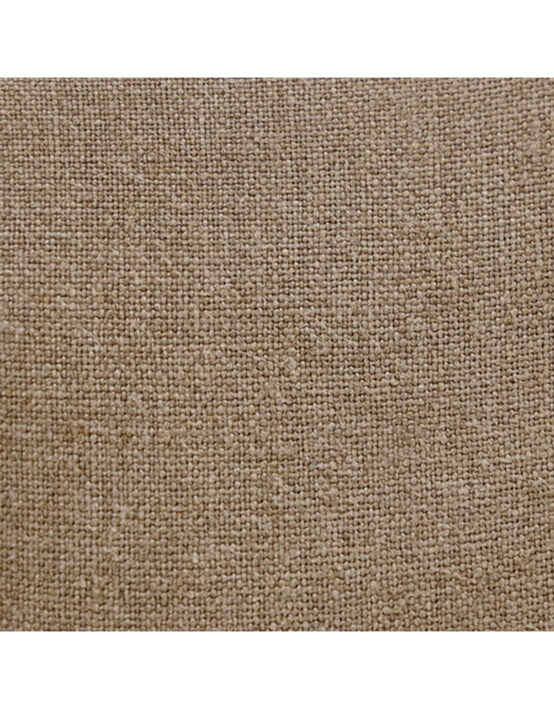 20" x 20" 100% Linen Natural Ivory Down Fill Pillow