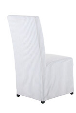 LR Home Beige & Gray Slipcovered Dining Chair (EACH)