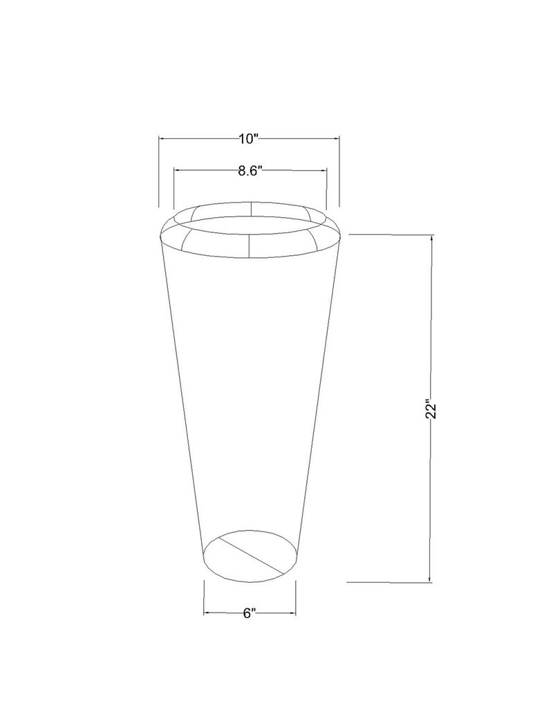 Seagrass Set of 2 Seagrass Tall Round Planters