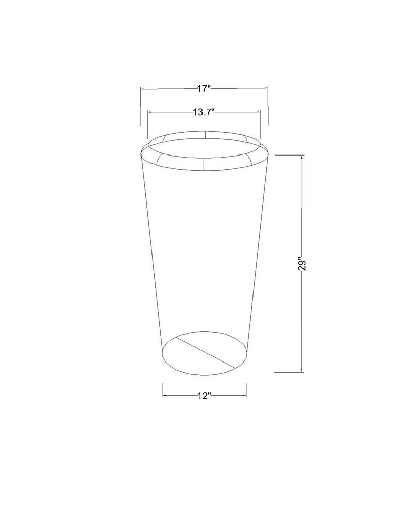Seagrass Set of 2 Seagrass Tall Round Planters