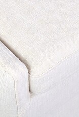 Arabella Arabella Slipcovered Dining Chair, Cream Linen, EACH