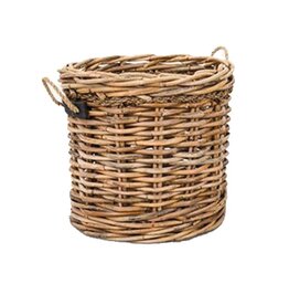 Leeton Large Leeton Round Basket w/handles