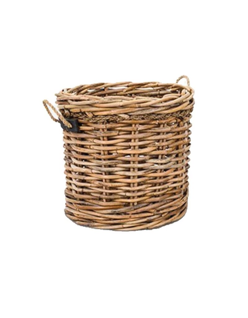 Leeton Large Leeton Round Basket w/handles