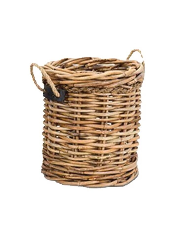 Leeton Small Leeton Round Basket w/handles