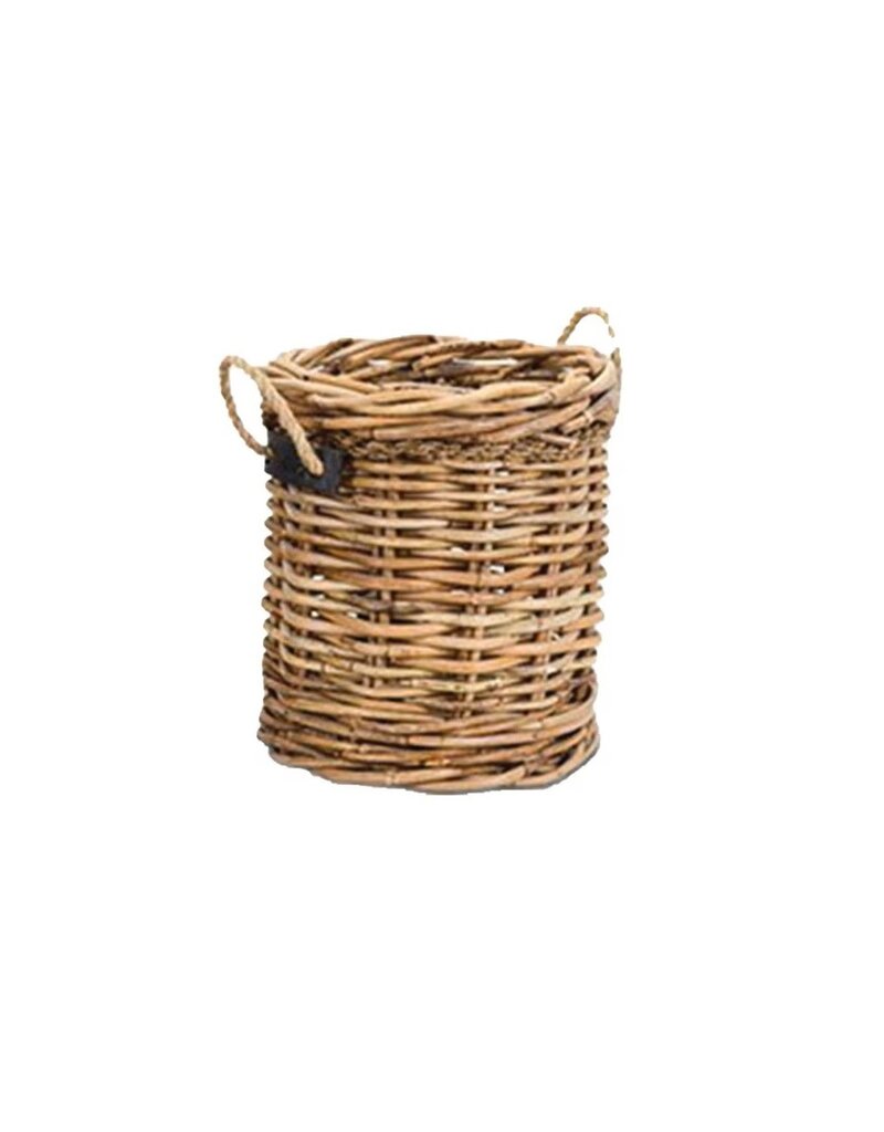 Leeton Small Leeton Round Basket w/handles