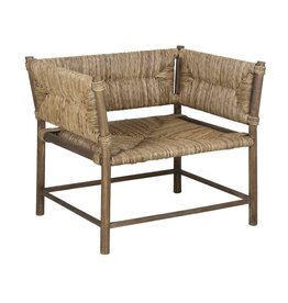 Mindi Wide Woven Occasional Chair