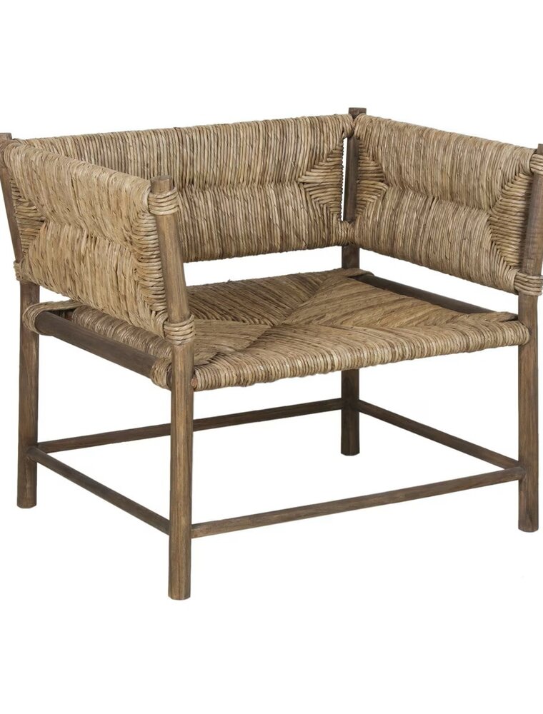 Mindi Wide Woven Occasional Chair