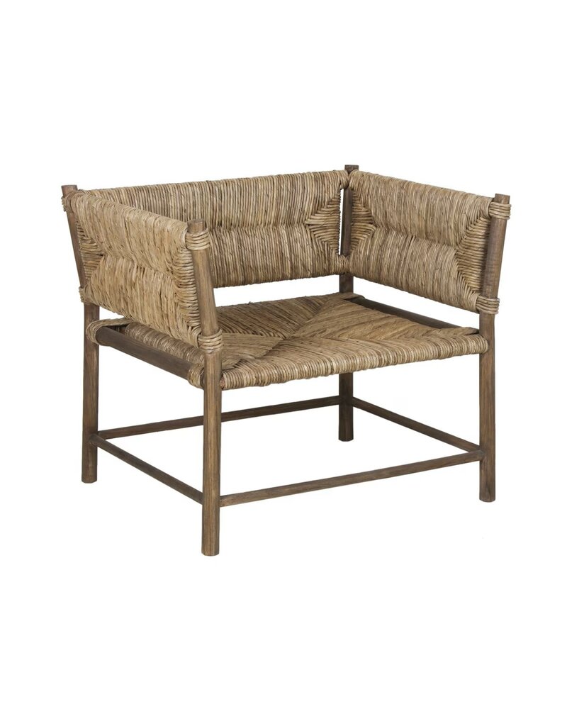 Mindi Wide Woven Occasional Chair
