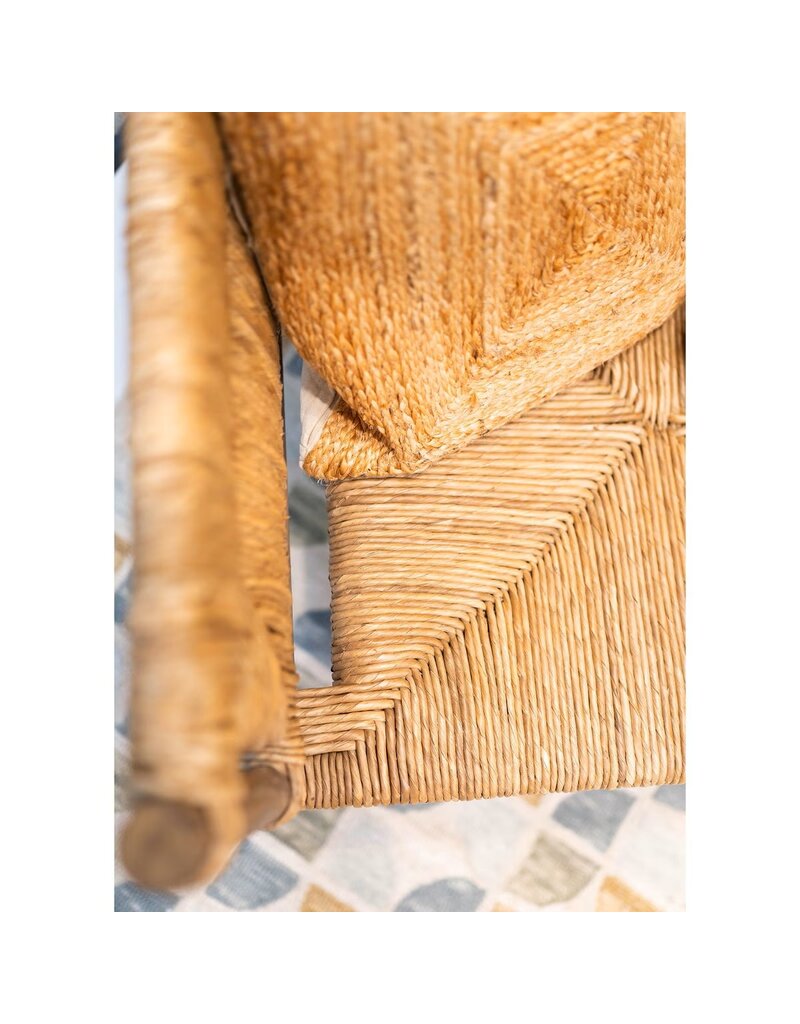 Mindi Wide Woven Occasional Chair