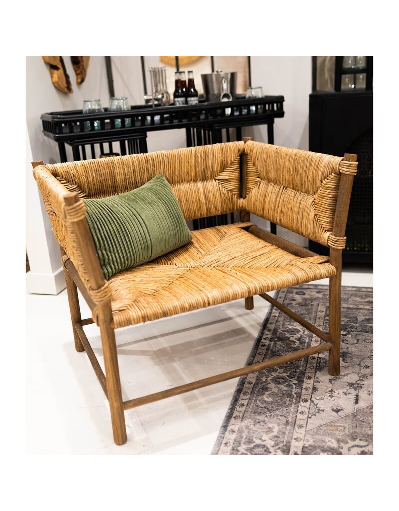 Mindi Wide Woven Occasional Chair