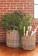 Mona Large Mona Round Rattan Basket, EACH