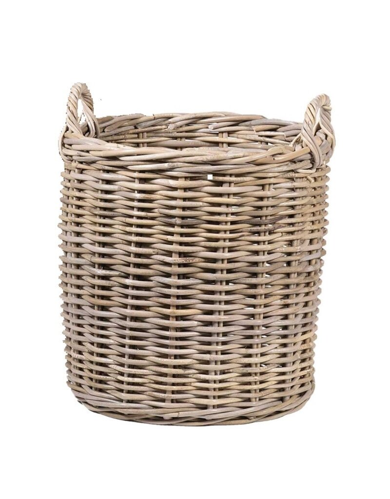 Mona Small Mona Round Rattan Basket, EACH