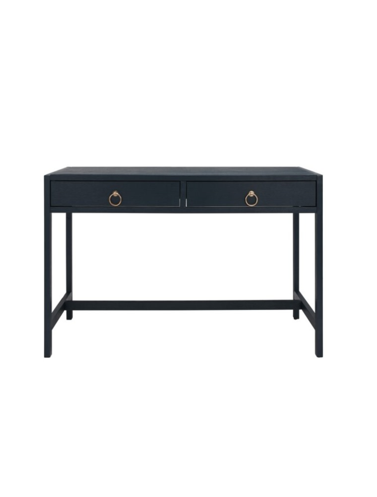Safavieh Esther 2 Drawer Desk, Navy