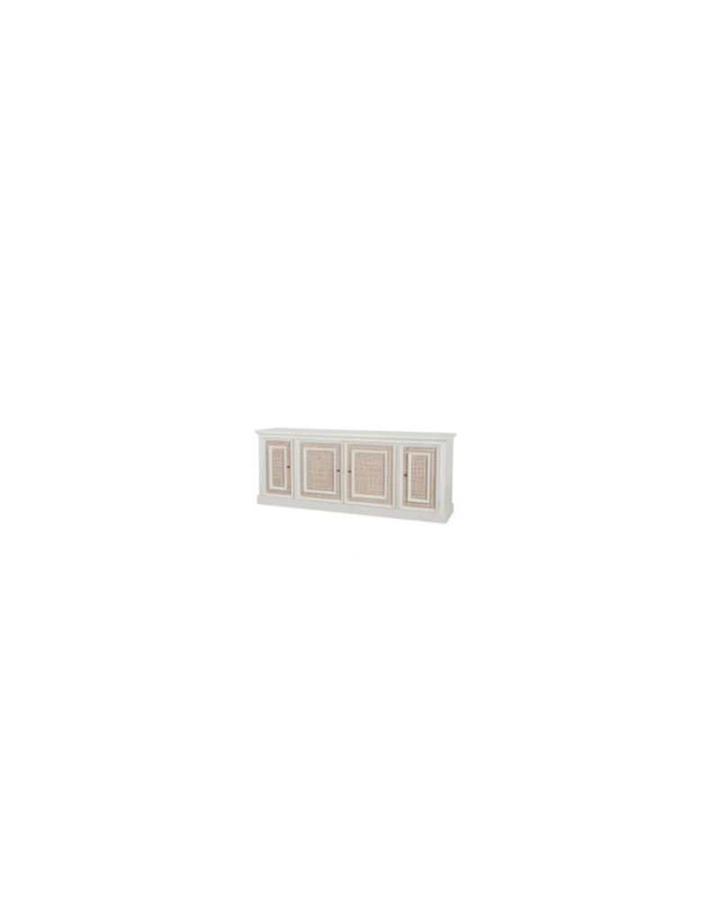 Atlantis Atlantis 4 Door Sideboard, White