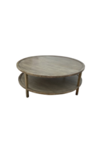 Southern Sky Taylor 48" Round Coffee Table - Fawn Brown