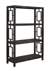 Madison 47" Tall Shelving - Black