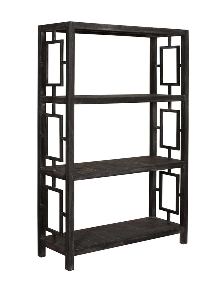 Madison 47" Tall Shelving - Black