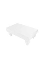 White Footed Serving Stand