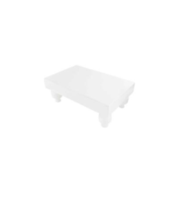 White Footed Serving Stand
