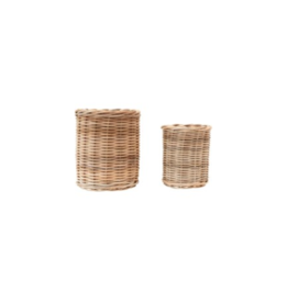 At The Table Wicker Baskets, Set of 2