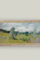 Petal Lane 20x11 Abstract Landscape Art