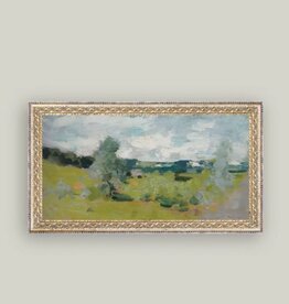 Petal Lane 20x11 Abstract Landscape Art