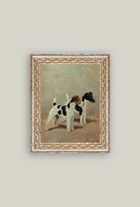 Petal Lane 8x10 Two Fox Terriers Art